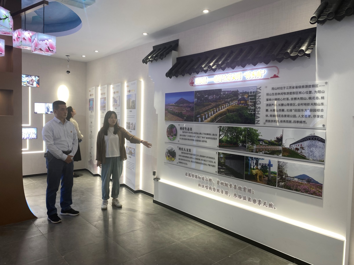 副校长倪依纯率队赴阳山镇调研交流